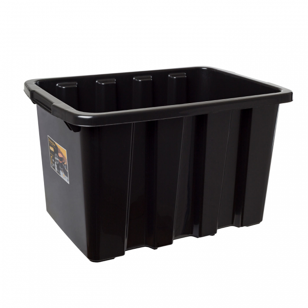 Oppbevaringsboks Strongbox 55L Svart
