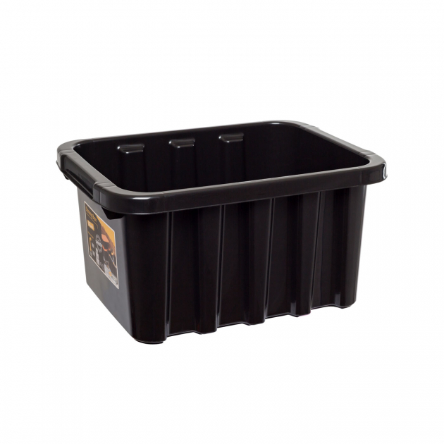 Oppbevaringsboks Strongbox 15L Svart