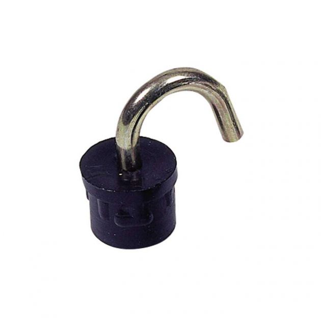 Endebeslag med krok 25mm, 2-pakning