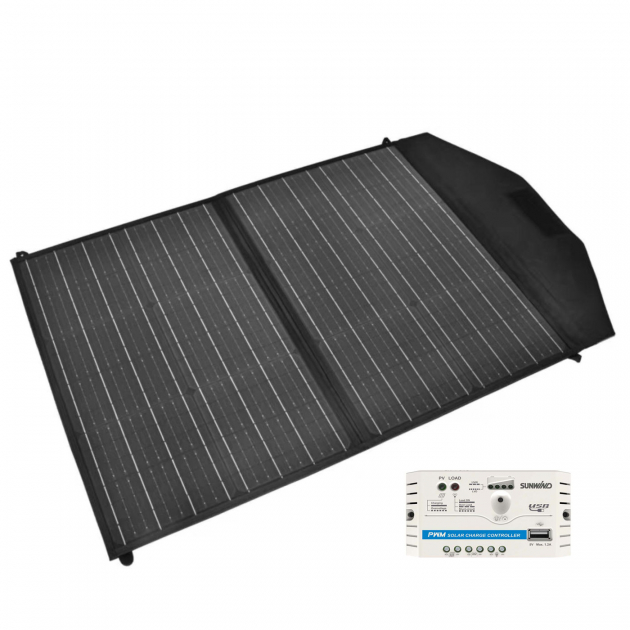 Sunwind Sammenleggbar Solpanel Solveig 90w inkl Regulator
