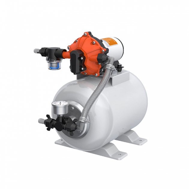 Seaflo vannpumpe med trykktank 18,9L
