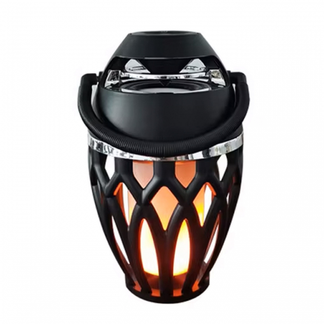Flammende lampe med høyttaler BT