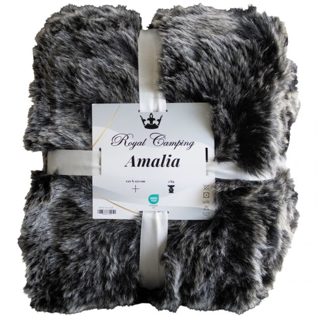 Royal Camping Teppe Amalia Grå 130x170 cm