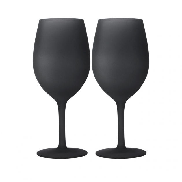 Vinglass Black Satin 60 cl - 2p