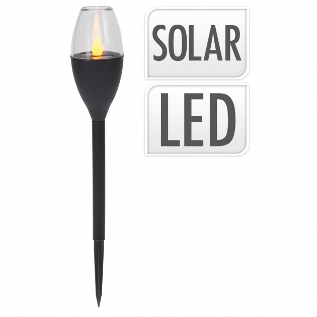 Solar LED Lampe med Stakk
