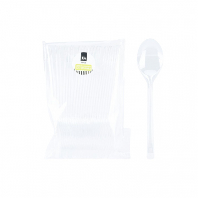 Plastskjeer 25-pakning