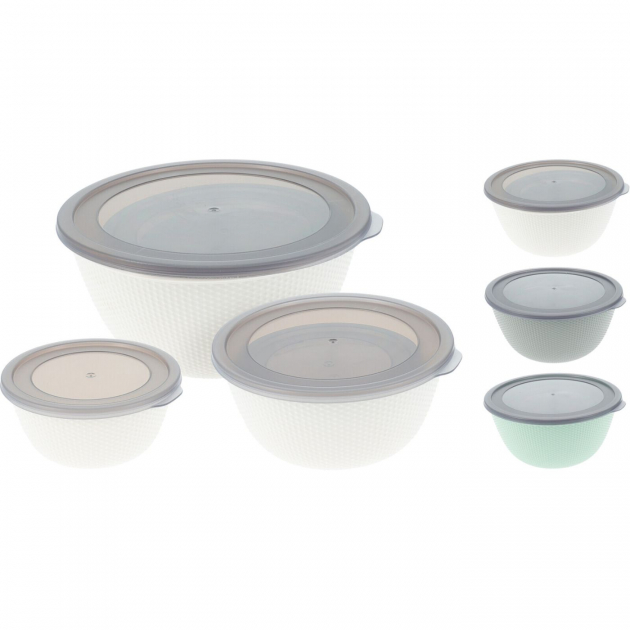 Oppbevaringsbokser 3-pakning