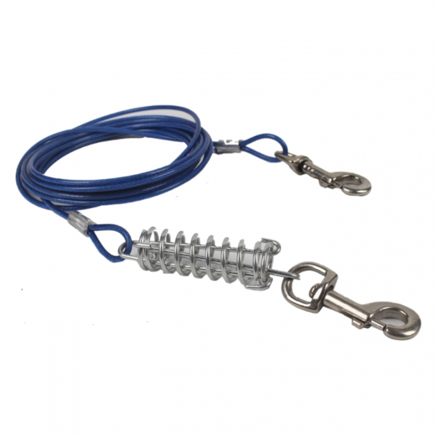 Canis Stålvaier Med Fjæring Active