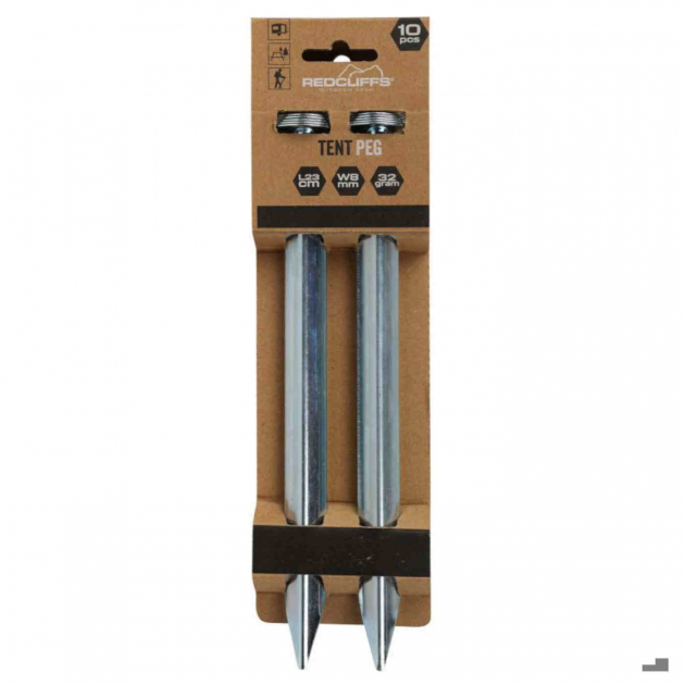 Markpinner 23cm 10-pakk