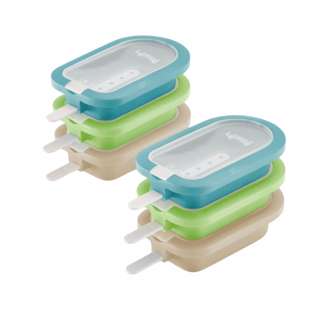 Sett med 6 Isformer i Sydeuropeisk Design