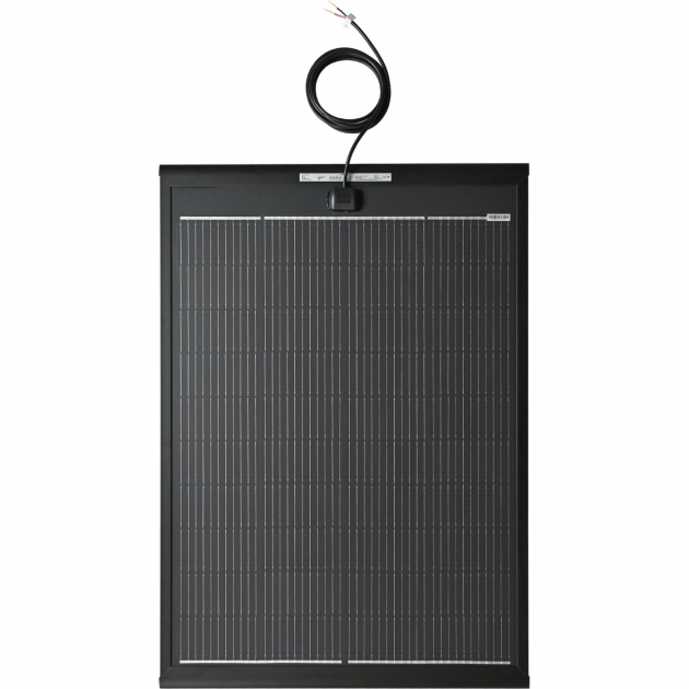 GoCamp Solpanel Premium Shingled Svart 150W