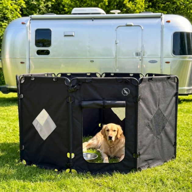 Smart Living Hundegård Svart