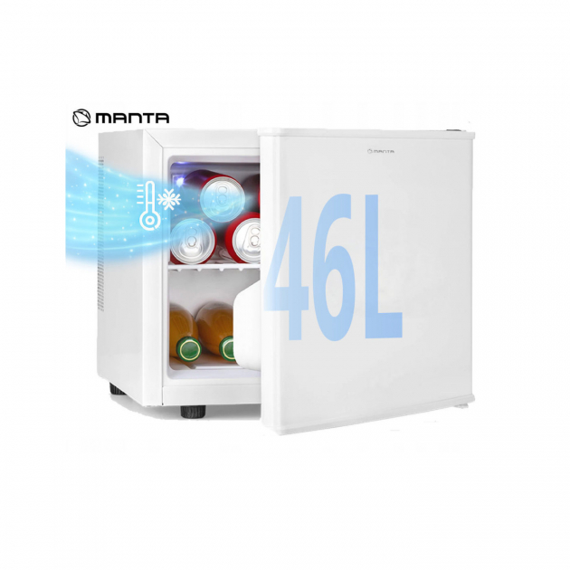 Manta Kjøleskap 46L 230V Hvit
