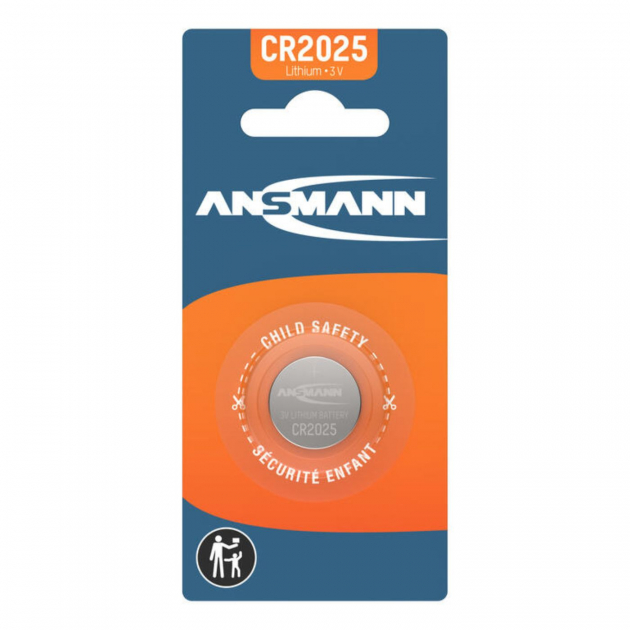 Ansmann Batteri CR2025 1-pakning