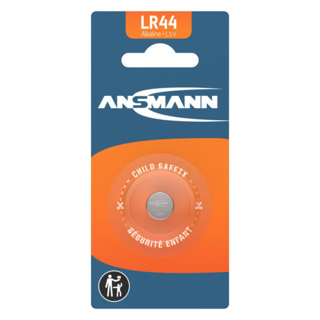 Ansmann Batteri LR44 1-pakning