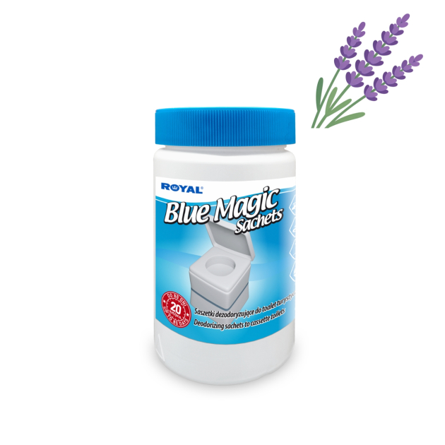 Kassetttoalett Porsjonsposer Lavendel 20 stk