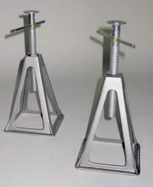 Pallbukk sett aluminium 4 stk Carbest i gruppen Campingvogn & Bobilt / Chassis / Støtteben hos Campmarket (64184)