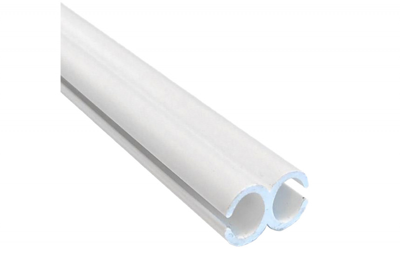 Dobbelt skinne Plast 75cm i gruppen Fortelt & Markiser / Tilbehør-Deler / Fikstykket & Kåper hos Campmarket (64467)