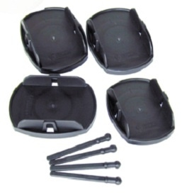 Støttebenplate 4-pakning Universal i gruppen Campingvogn & Bobilt / Chassis / Støtteben hos Campmarket (64880)