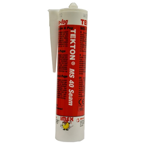 MS-40 Seam Tekton Hvit 310ml i gruppen Campingvogn & Bobilt / Karosseri / Lim & Tetning hos Campmarket (65899)