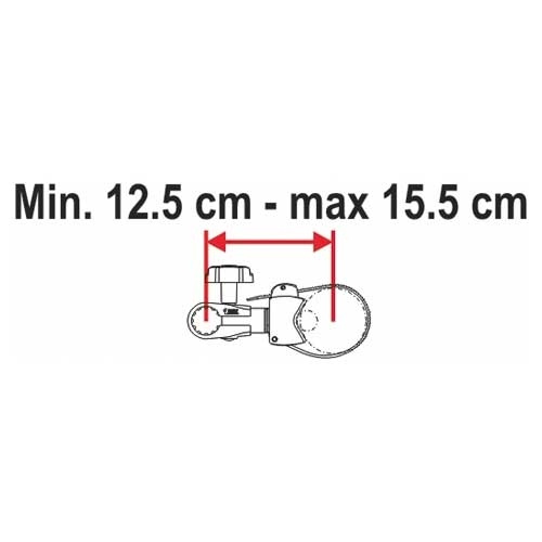 Fiamma Bike Block Pro Blå i gruppen Campingvogn & Bobilt / Chassis / Sykkelstativ / Tilbehør hos Campmarket (67048)