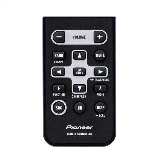 Fjernkontroll til bilstereo Pioneer DEH-X2900UI i gruppen Campingvogn & Bobilt / Elektronikk / TV, Bilde & Lyd / Tilbehør TV & Lyd hos Campmarket (67145)