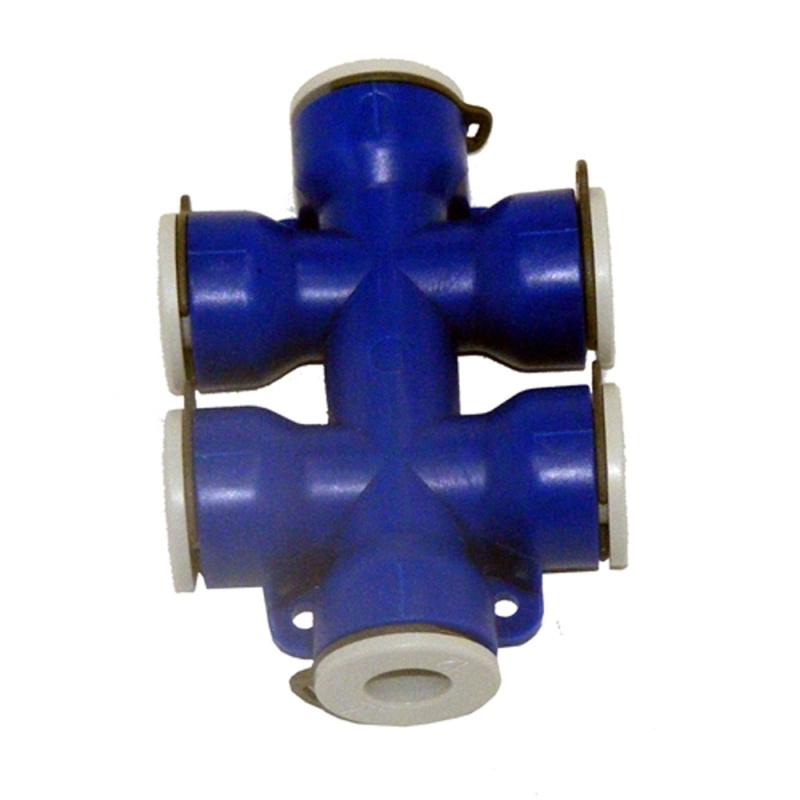 UniQuick 6-veis kobling 12 mm i gruppen Vann & Sanitær / Vann / Vannkoplinger m.m. / Hurtigkoblinger hos Campmarket (67821)