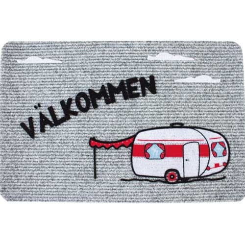 Dørmatte Velkommen Campingvogn 40x60cm i gruppen Hjem & Innredning / Dørmatter hos Campmarket (68222)