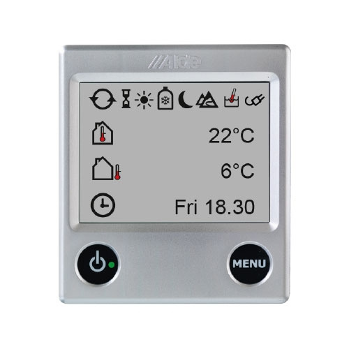 Manøverpanel 3020 Inet Ready Berøringsskjerm i gruppen Campingvogn & Bobilt / Varme, Kulde & Ventilasjon / Alde / Manøverpaneler & Tilbehør hos Campmarket (68280)