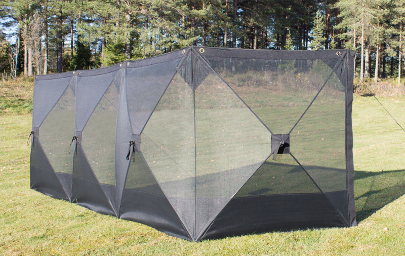 WeCamp Vindskydd Pop-Up Skjerm 400x118 cm i gruppen Fortelt & Markiser / Vindskydd hos Campmarket (69574)