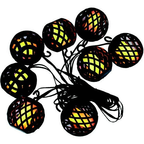 Flammende Lyskjede 8 stk LED Lykter i gruppen Campingvogn & Bobilt / Elektronikk / Innvendig belysning / LED-belysning / Forteltbelysning hos Campmarket (70118)