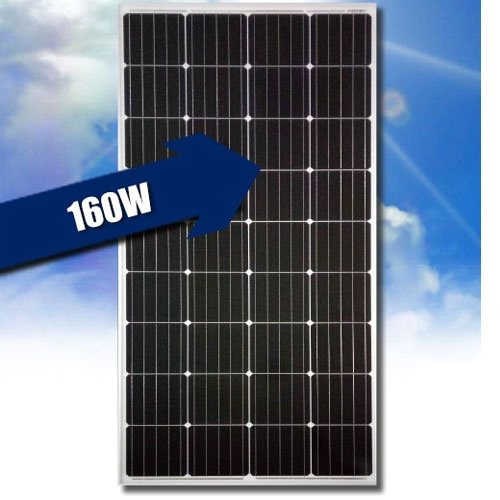 LTC Solcelle Bred 160W i gruppen Campingvogn & Bobilt / Elektronikk / Solpaneler hos Campmarket (70361)