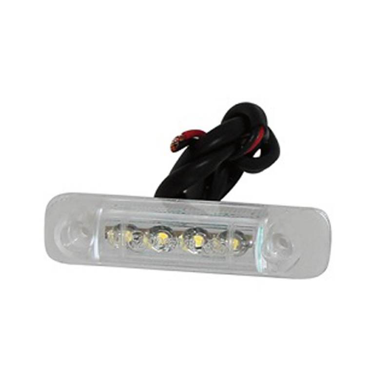 Baklykt Jokon LED 12V Transparent/rød i gruppen Campingvogn & Bobilt / Elektronikk / Trafikk & Utvendig belysning / Ytterbelysning hos Campmarket (70497)