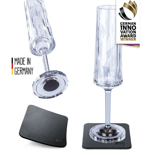 Silwy Proseccoglass Magnetisk 2-Pack i gruppen Husholdning & Kjøkken / Glass & Krus / Magnetiske Glass hos Campmarket (72141)