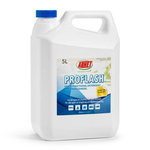 Abnet Proflash. 5 L i gruppen Vann & Sanitær / Rengjøring & Vedlikehold / Vaskemiddel hos Campmarket (73566)