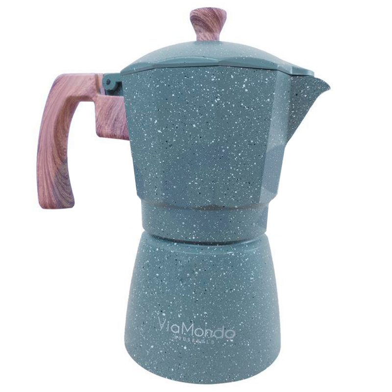 ViaMondo Espressokoker 6 kopper i gruppen Husholdning & Kjøkken / Kjøkkenapparater / Kaffe-/vannkoker hos Campmarket (73620)