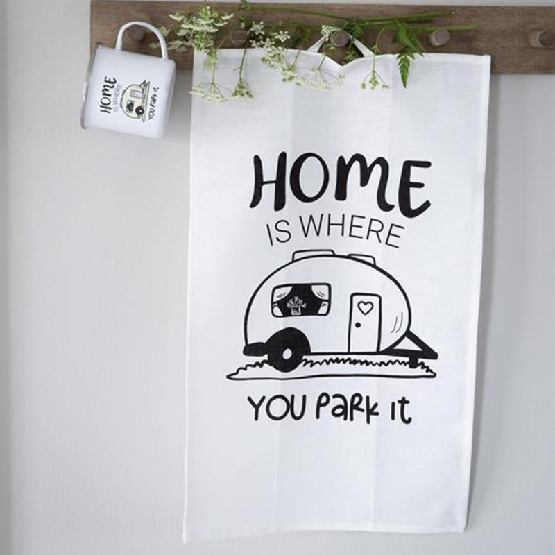 Kjøkkenhåndkle Home er Campingvogn i gruppen Husholdning & Kjøkken / Kjøkkenutstyr / Kjøkstekstiler & Underlag hos Campmarket (73623)