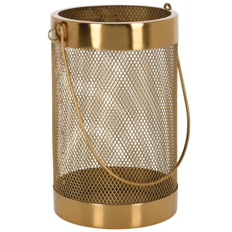 Lanterna Messing Mellem 21cm i gruppen Hjem & Innredning / Belysning & Lykter hos Campmarket (75106)