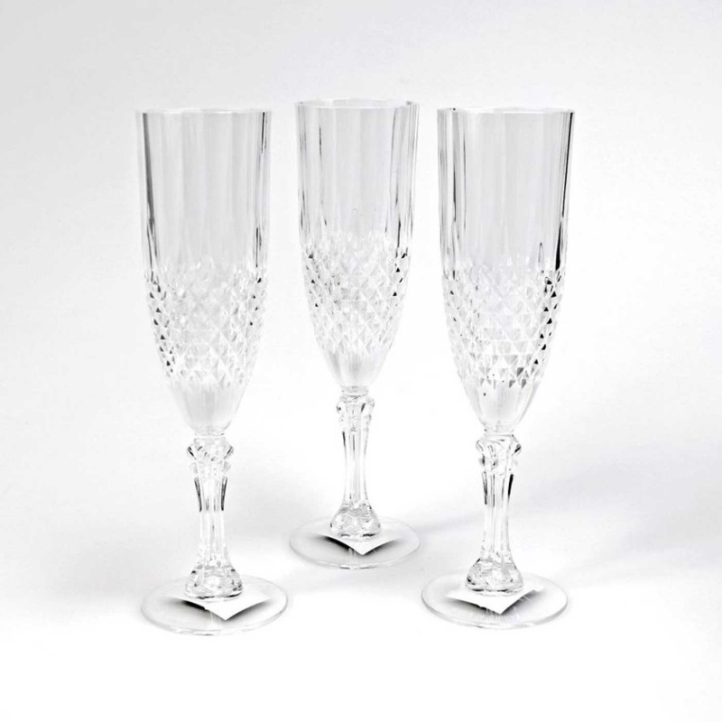 Champagneglass Prisma i gruppen Husholdning & Kjøkken / Glass & Krus / Champagneglass hos Campmarket (75192)