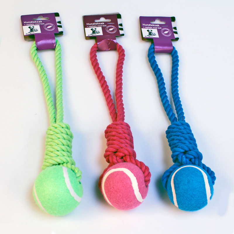 Repøgle med ball 37 cm i gruppen Annet / For kjæledyrene hos Campmarket (76180)