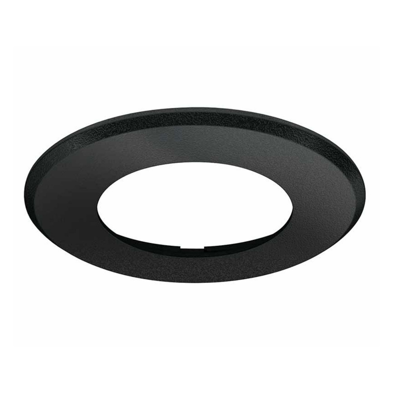 Rund ramme for innfelling matt svart i gruppen Campingvogn & Bobilt / Elektronikk / Innvendig belysning / LED-belysning / Led Tilbehør hos Campmarket (76274)