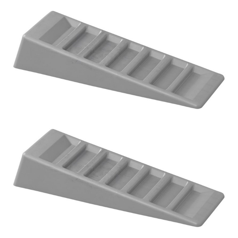 Campout Nivåkloss 75 mm Grå 2-Pack i gruppen Campingvogn & Bobilt / Chassis / Nivåklosser hos Campmarket (76668)