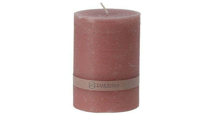 Blokkljus 6x8cm Rose i gruppen Hjem & Innredning / Belysning & Lykter hos Campmarket (77102)