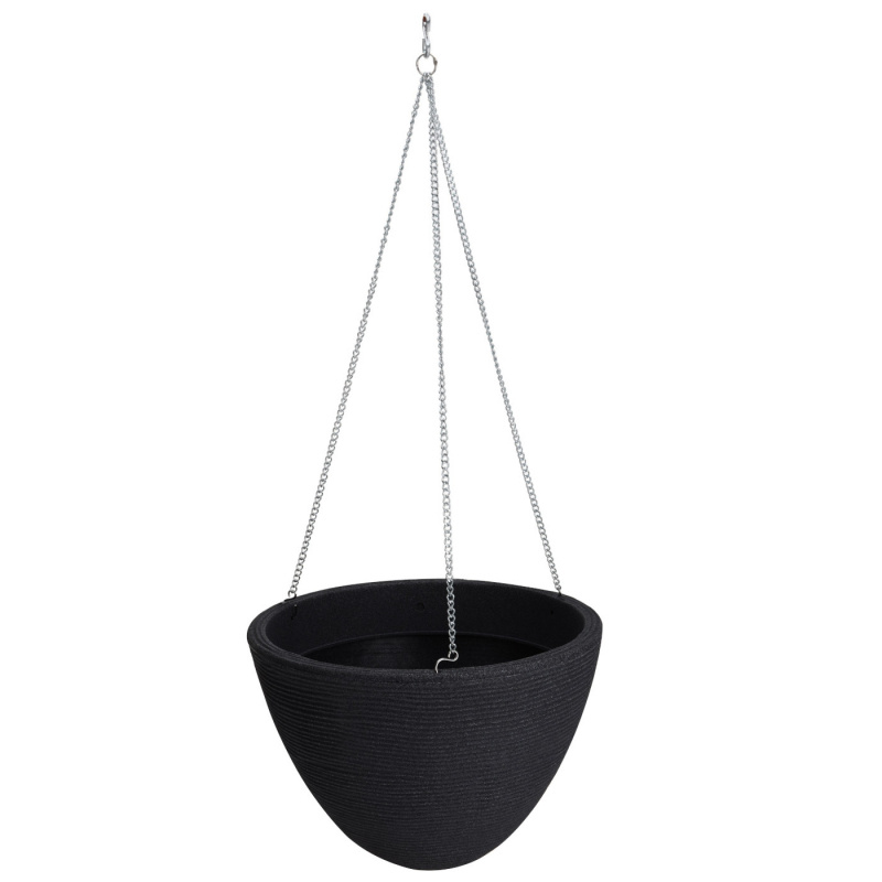 Blomsterhenger Antrasitt Høyde 23cm Diameter 33cm i gruppen Hjem & Innredning / Prydnad & Trivsel hos Campmarket (77260)