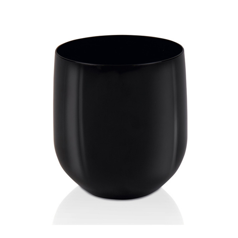 Cleo Retro Drikkeglass 2-pakning Svart i gruppen Husholdning & Kjøkken / Glass & Krus / Drikkeglass hos Campmarket (77704)