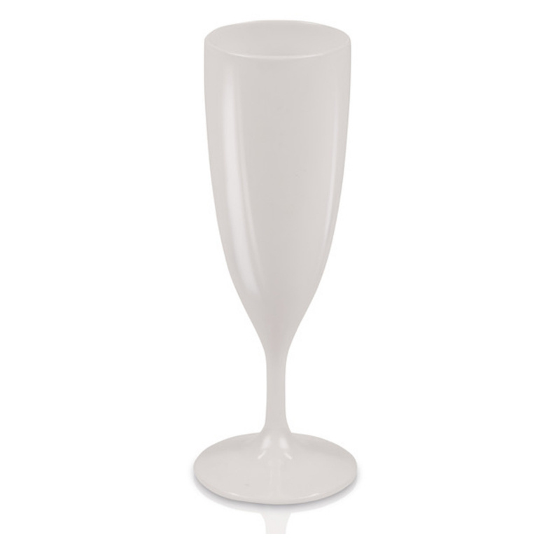 Cleo Retro Champagneglass 2-pakning Hvit i gruppen Husholdning & Kjøkken / Glass & Krus / Champagneglass hos Campmarket (77707)