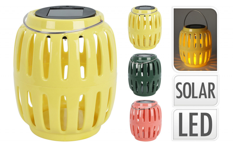 Solcellelanterna 15cm i gruppen Hjem & Innredning / Belysning & Lykter hos Campmarket (77914)