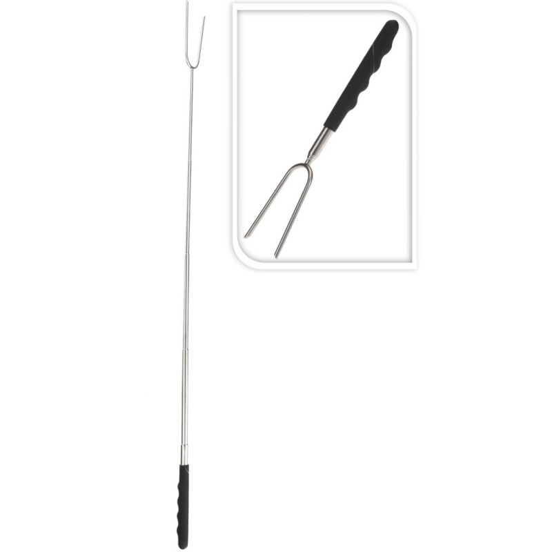 Grillgaffel Teleskop 72cm i gruppen Husholdning & Kjøkken / Griller / Grilltilbehør hos Campmarket (77958)