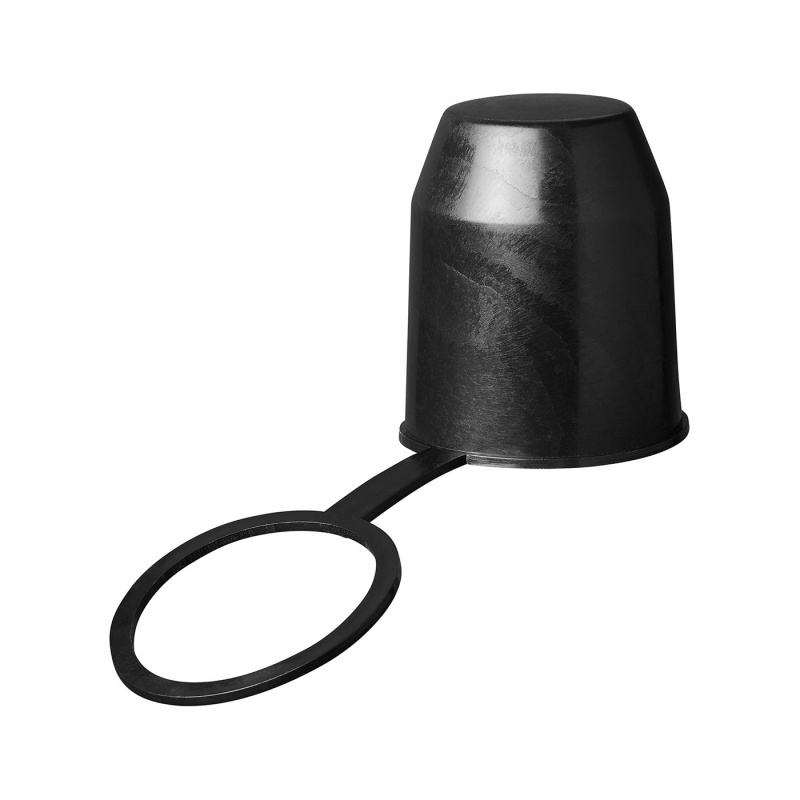 ProPlus Dragkrokbeskyttelse Plast Med Ring i gruppen Campingvogn & Bobilt / Chassis / Flyttehjelp/Koblingshjelp / Tilhengerkontakter hos Campmarket (78359)