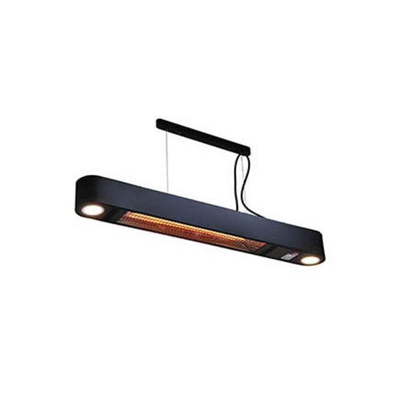 Sunwind Terrassvarmer Takmontert 230v Svart i gruppen Campingvogn & Bobilt / Varme, Kulde & Ventilasjon / Vifter & Peiser hos Campmarket (79355)